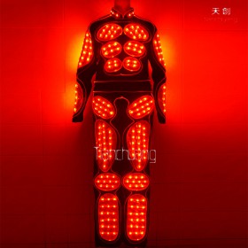 Full color luminous dance led suit costume